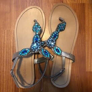 🤩 Blue BCBG Sandals